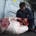 Mass casualty drill at sea