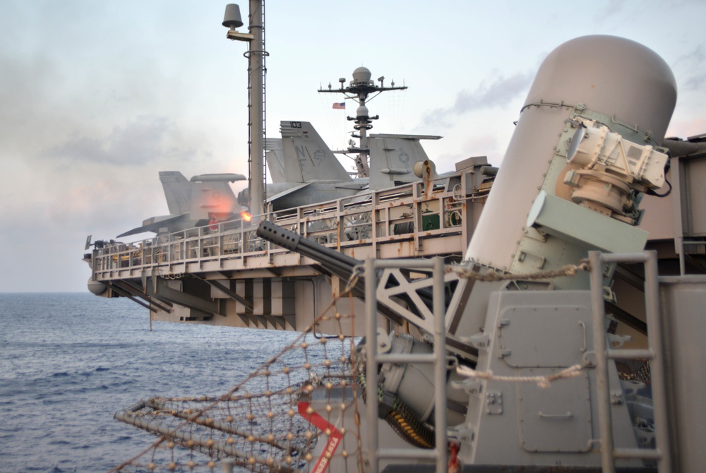 USS George Washington live-fire exercise