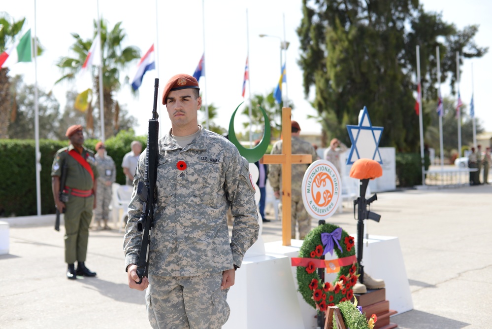 Remembrance Day in the Sinai Peninsula