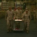 11th MEU cake cutting ceremony aboard the USS Makin Island