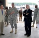 Gen. David D. Halverson, Commander US Army Installation Management Command and Assistant Chief of Staff for Installation Management, visiting Camp Darby