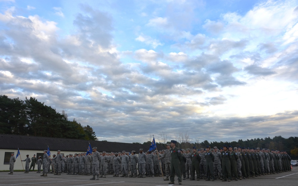 Airmen gather to thank and honor America’s veterans