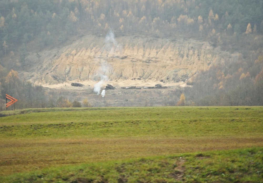 3rd Sqdn, 2 CR mortar range
