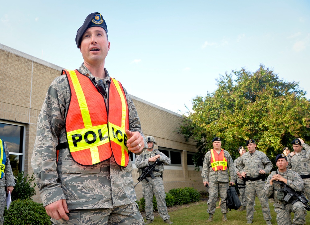 2nd SFS and 2nd MDG perform active shooter exercise