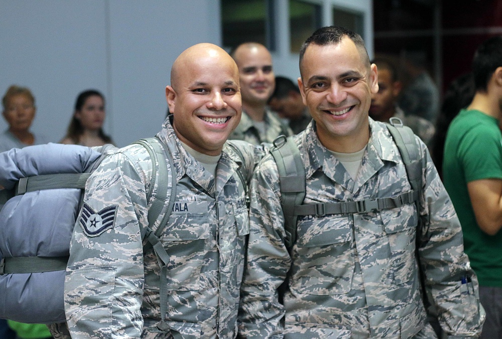 141st ACS send off!