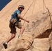 The Climb: Marines scale rocks at Joshua Tree National Park