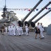 USS Missouri Memorial Veterans Day Sunset Ceremony