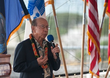 USS Missouri Memorial Veterans Day Sunset Ceremony