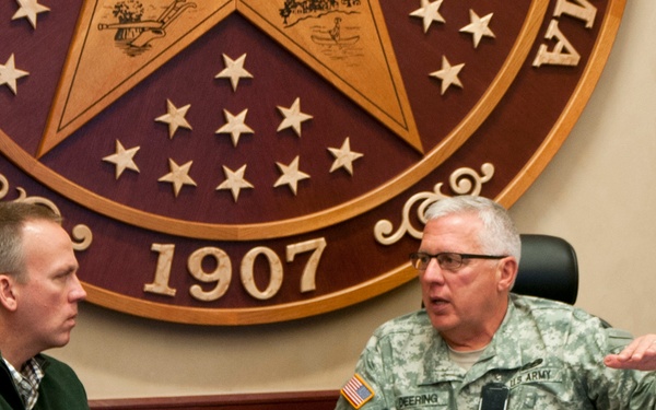 Under Sec of Army visits Oklahoma National Guard