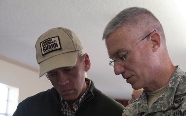 Under Sec of Army visits Oklahoma National Guard
