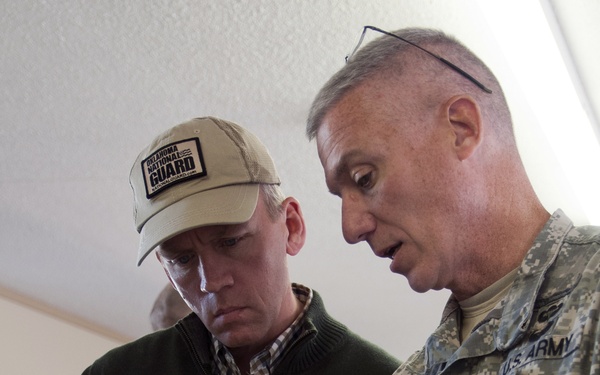 Under Sec of Army visits Oklahoma National Guard