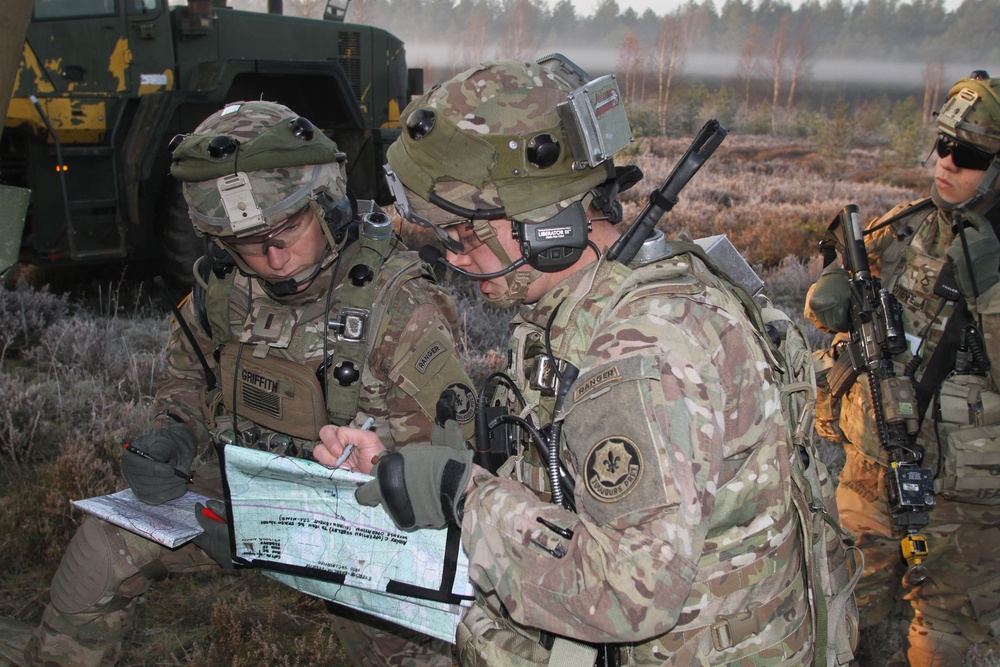 Cav Soldiers conduct hasty defense training