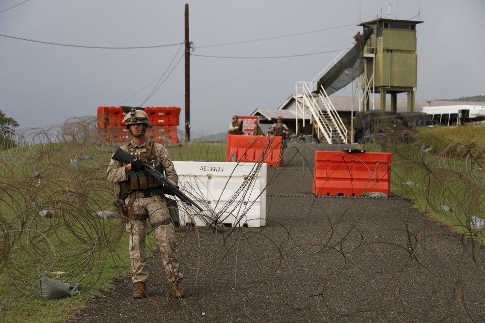 MCSF Bravo Company Conducts Site Security Exercise During Guantanamo Bay Deployment