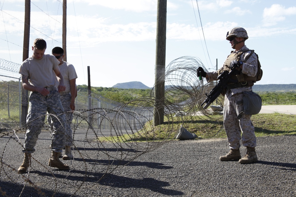 MCSF Bravo Company Conducts Site Security Exercise During Guantanamo Bay Deployment