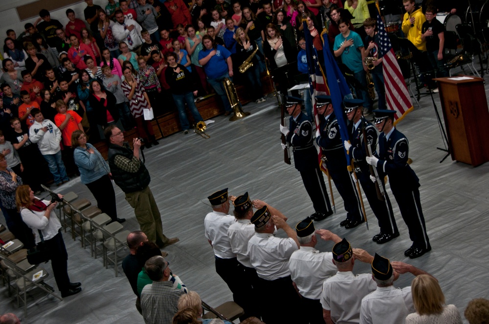 179th Honor Guard on Veterans Day