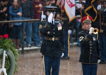 Princess Anne makes official visit to Arlington National Cemetery
