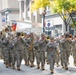 42nd Infantry Division &quot;Rainbow&quot; Band Marches in New York City Veterans Day Parade