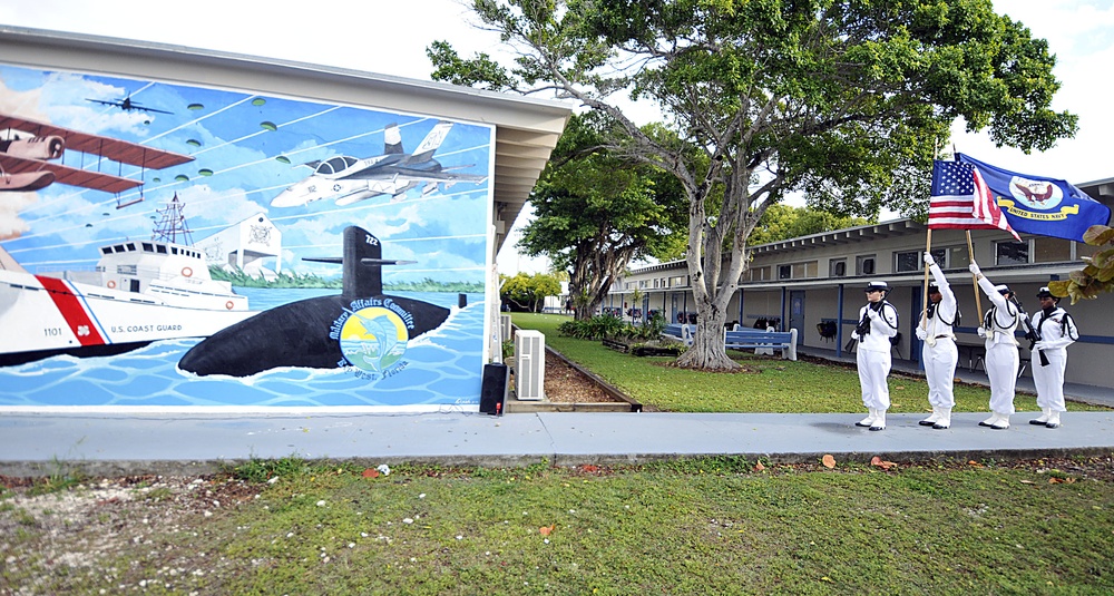 Armed Forces Mural at Sigsbee Charter School