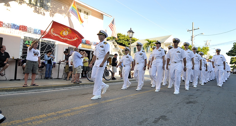 Key West Veterans Day Parade 2014