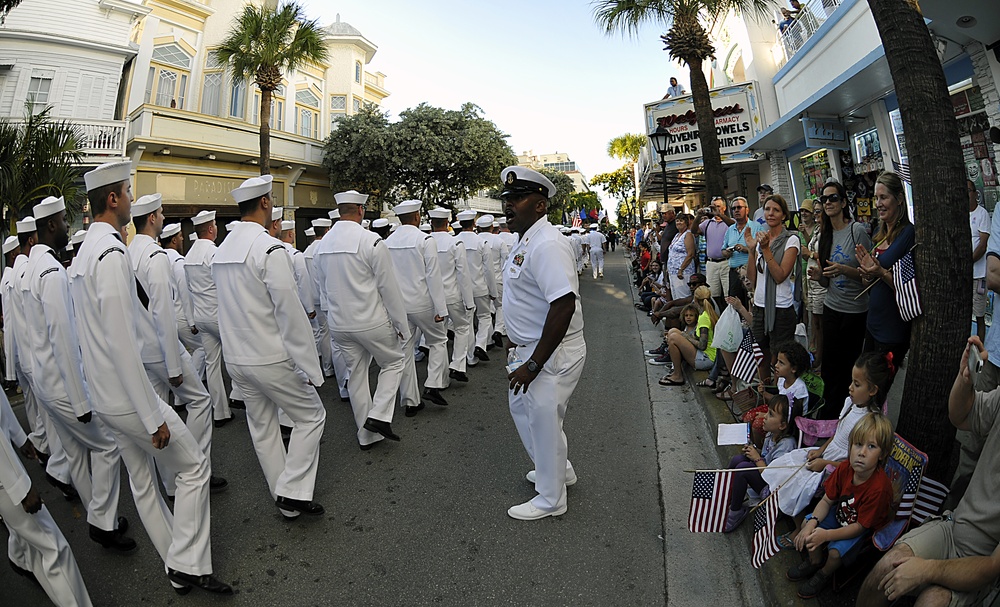 Key West Veterans Day Parade 2014