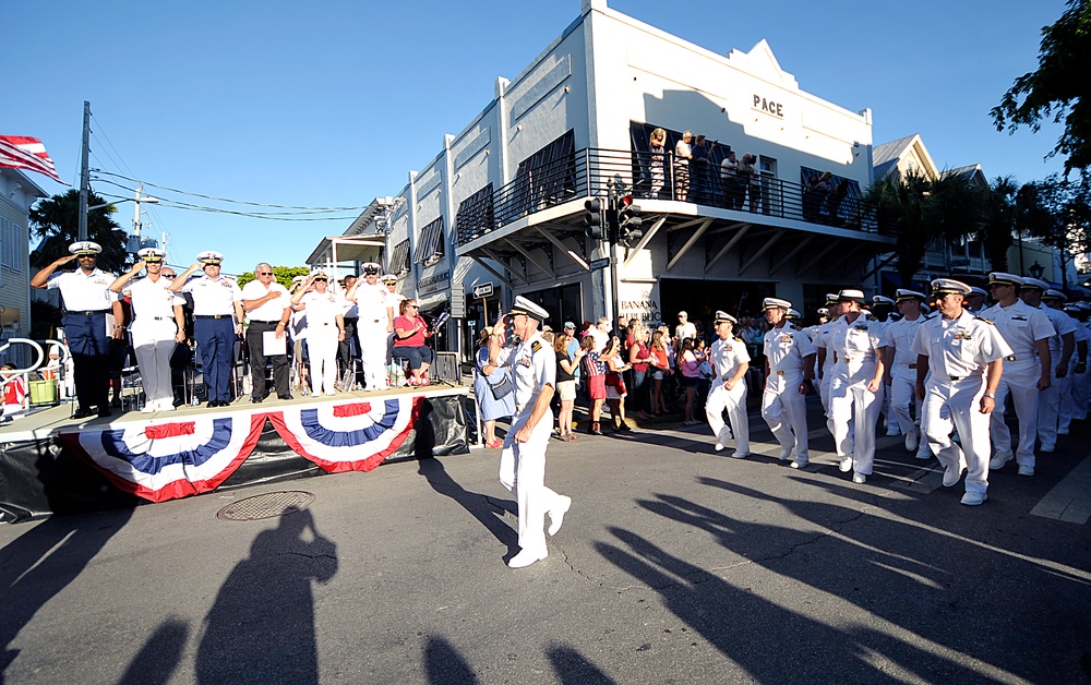 Key west veterans day parade route