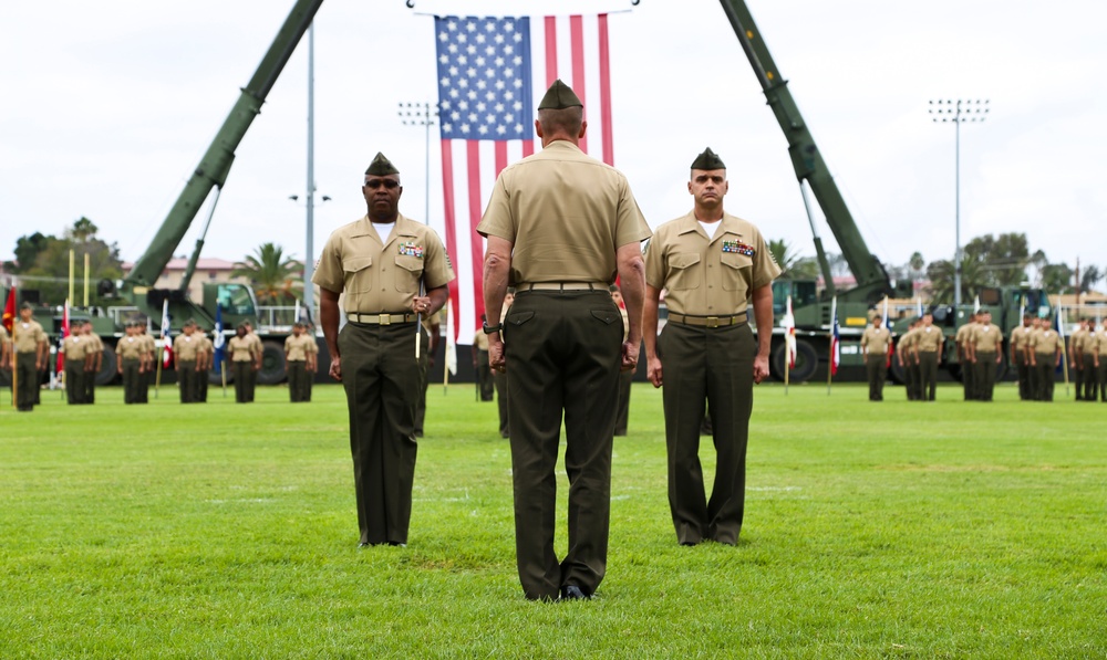 Sgt. Maj. Robertson Retirement Ceremony