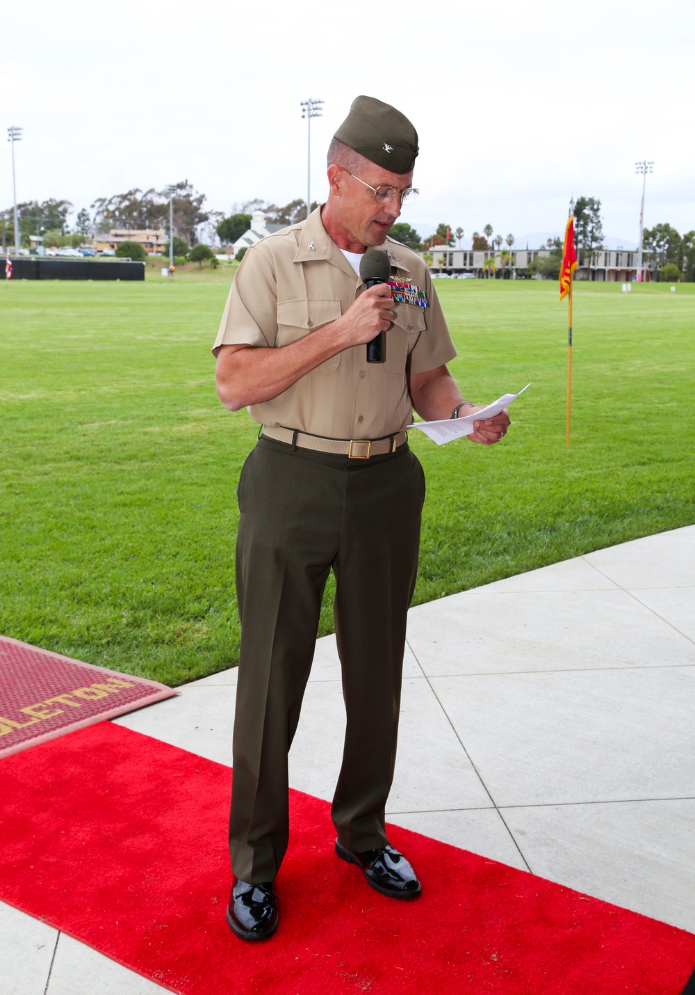 Sgt. Maj. Robertson Retirement Ceremony