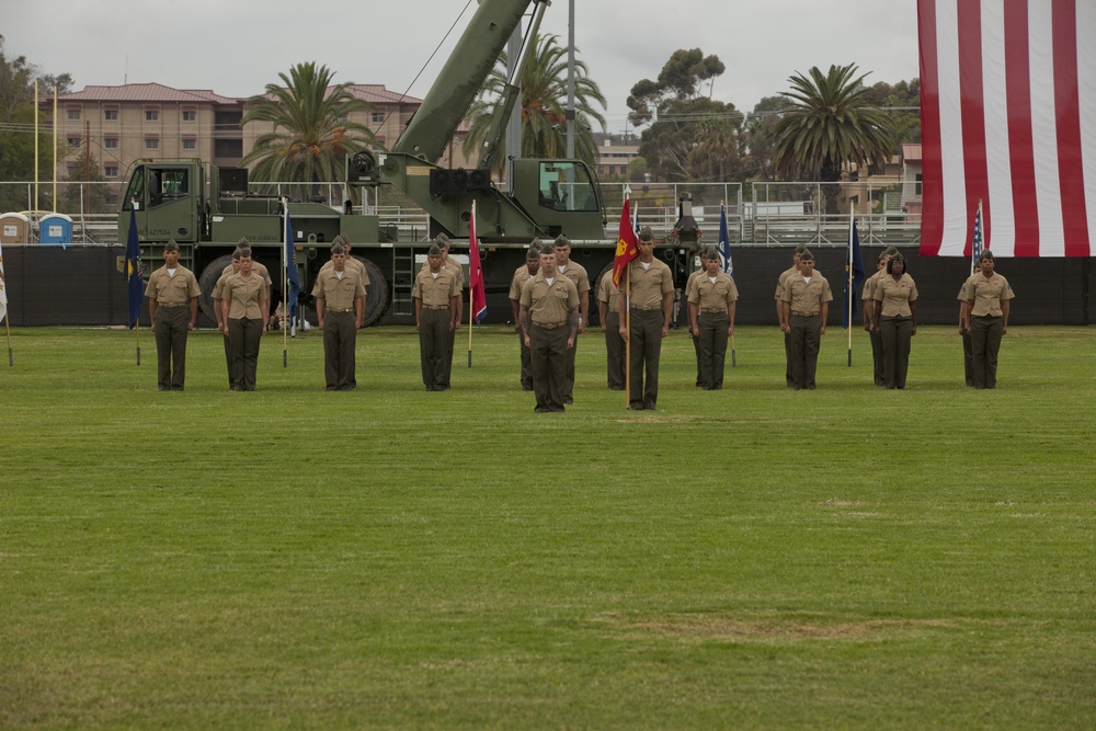 Relief &amp; Appointment and Retirement ceremony for Sgt. Maj. Jackie R. Robertson