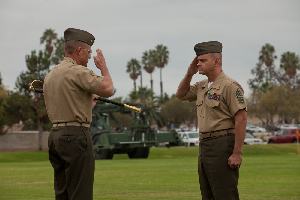 Relief &amp; Appointment and Retirement ceremony for Sgt. Maj. Jackie R. Robertson