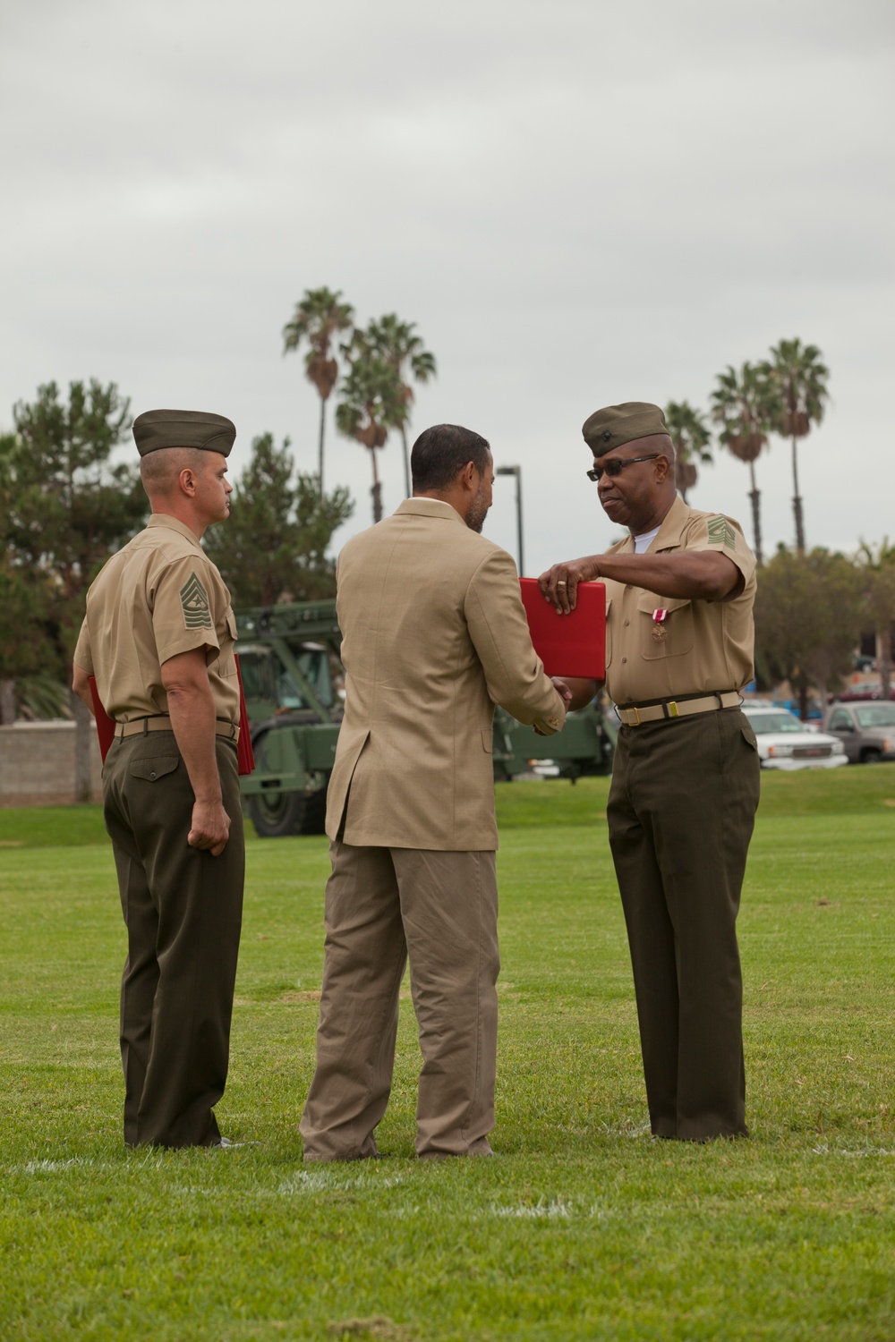 Relief &amp; Appointment and Retirement ceremony for Sgt. Maj. Jackie R. Robertson