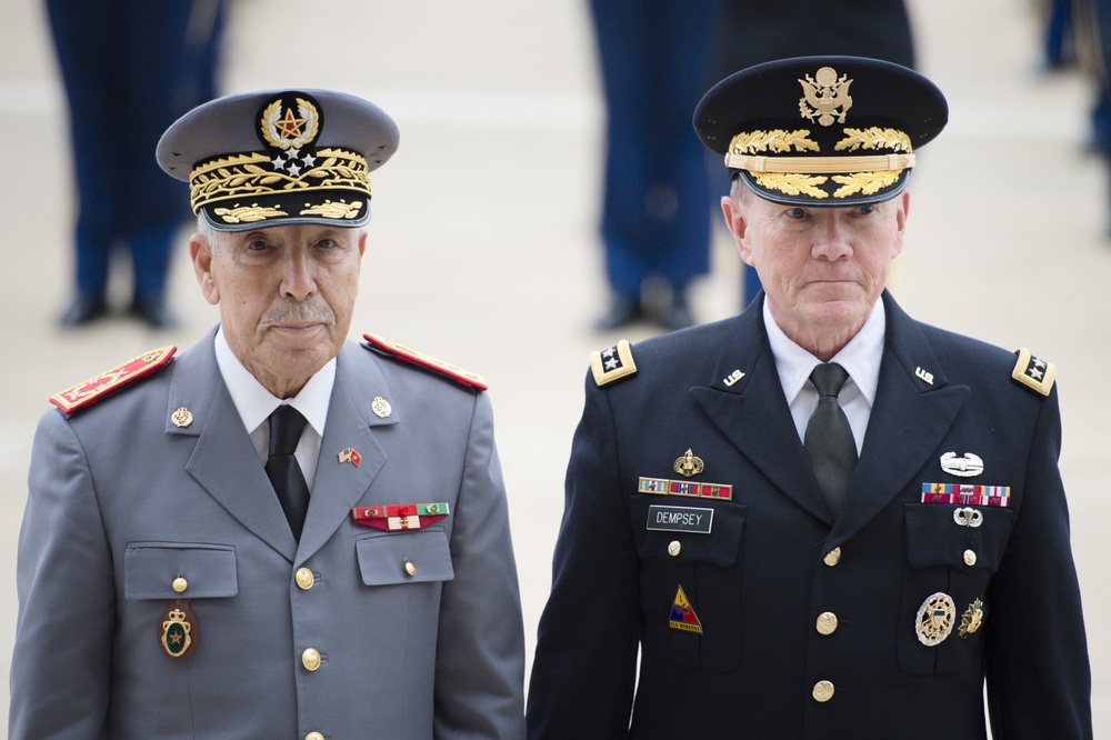 CJCS meets with his Moroccan counterpart