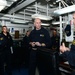 Carrier Strike Group One commander visits USS Bunker Hill