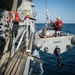 USS Mitscher man overboard drill