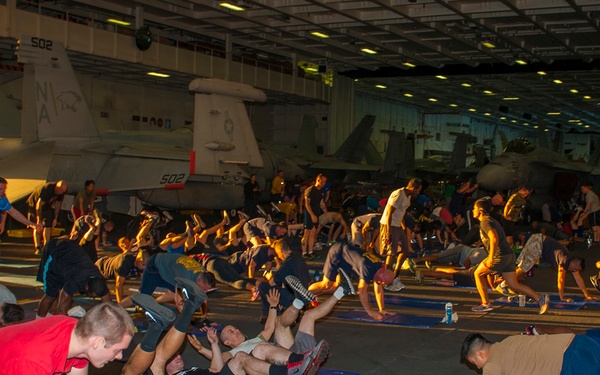 USS Carl Vinson 1000 Club Challenge