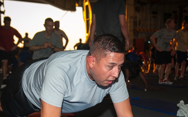 USS Carl Vinson 1000 Club Challenge