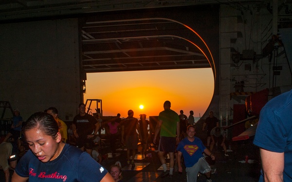 USS Carl Vinson 1000 Club Challenge