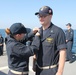 USS Mahan promotion ceremony