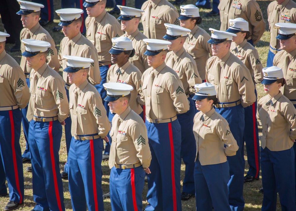 2014 MARFORRES HQBN Cake Cutting Ceremony