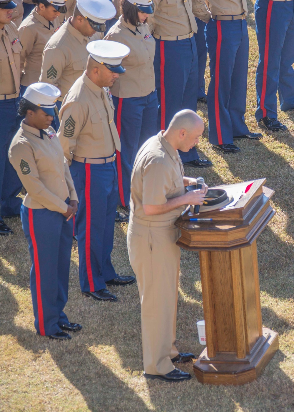 2014 MARFORRES HQBN Cake Cutting Ceremony