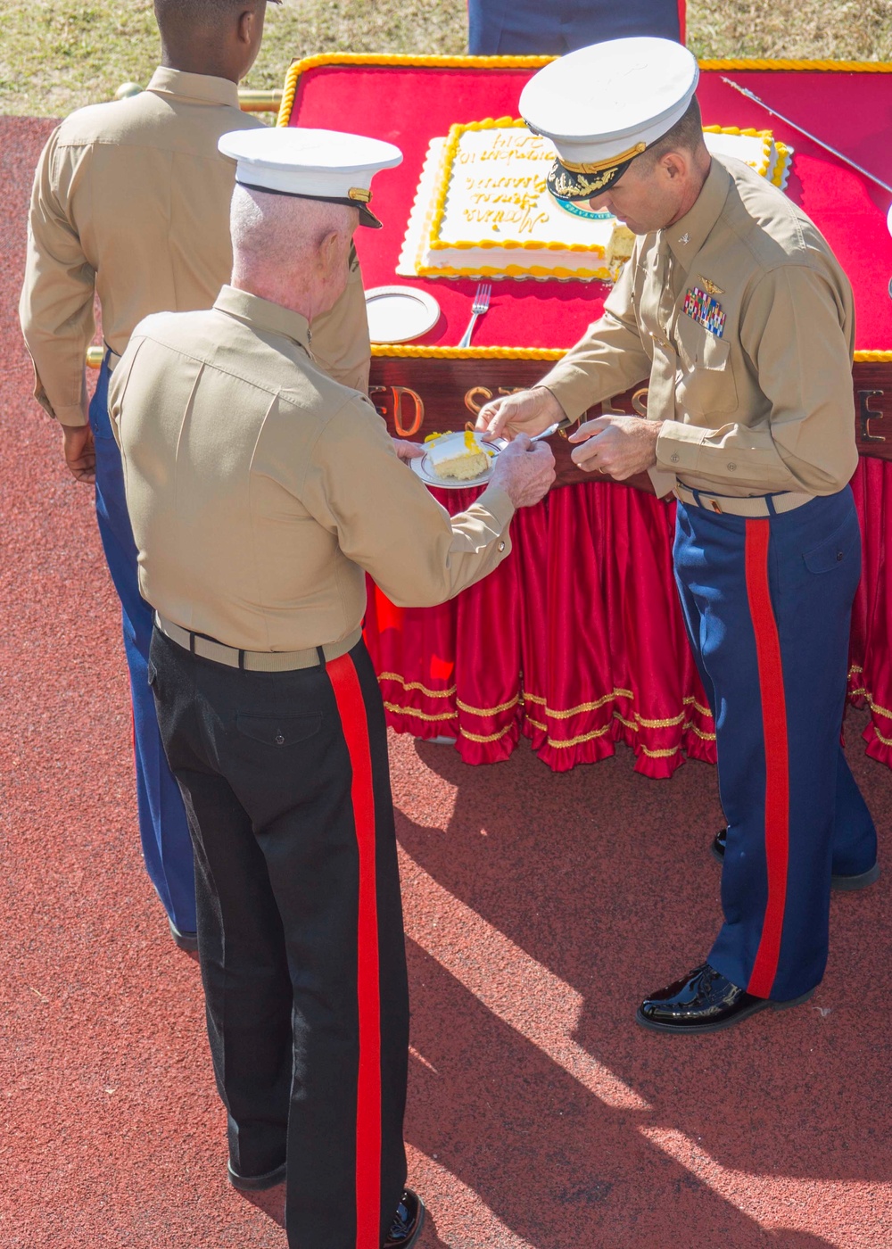 2014 MARFORRES HQBN Cake Cutting Ceremony