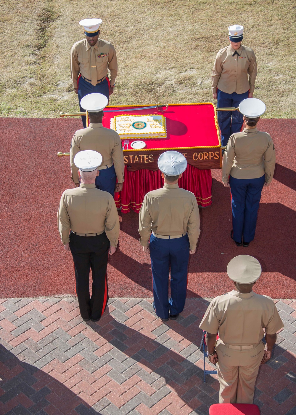 2014 MARFORRES HQBN Cake Cutting Ceremony