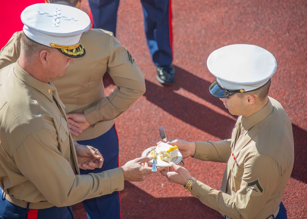 2014 MARFORRES HQBN Cake Cutting Ceremony