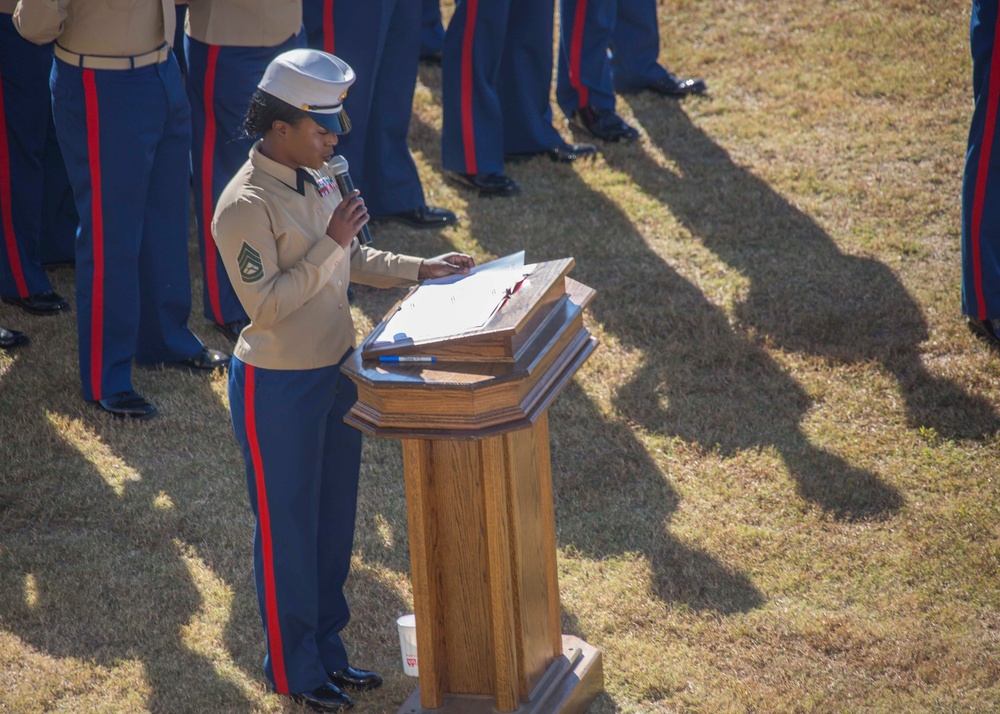 2014 MARFORRES HQBN Cake Cutting Ceremony