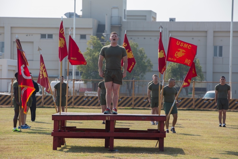 MAG-12 runs 239 miles for Marine Corps birthday