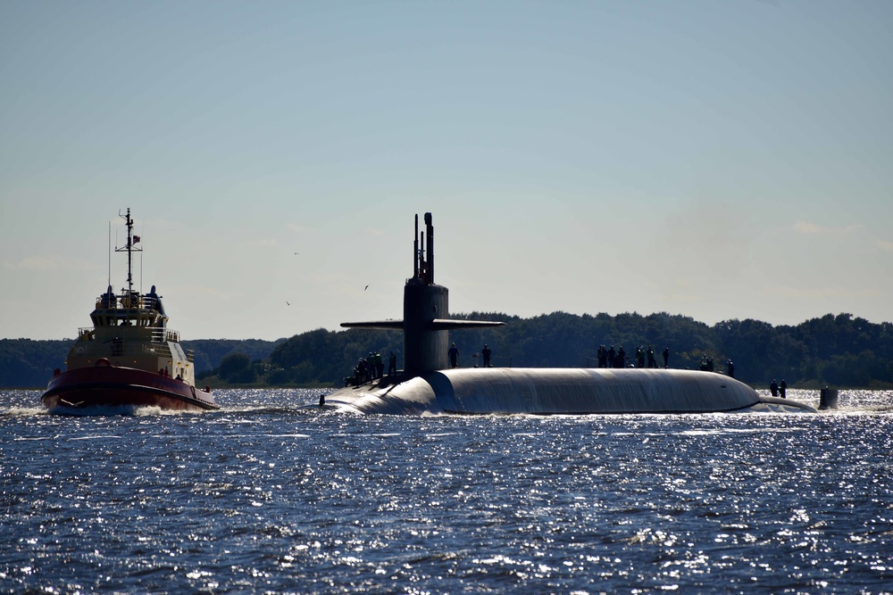 USS Rhode Island returns