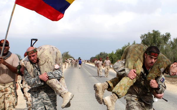 US Soldiers participate in Colombian ‘Death March’