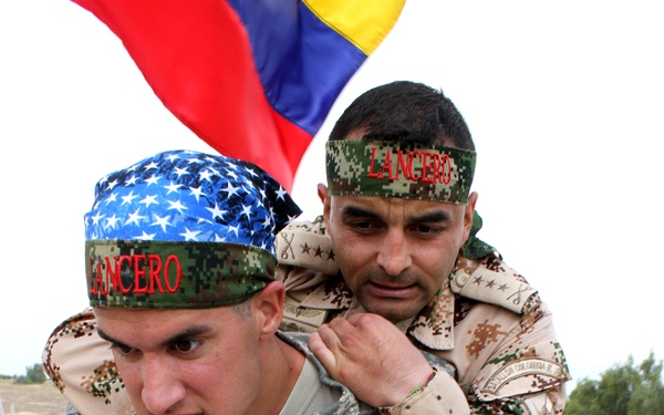 US Soldiers participate in Colombian ‘Death March’