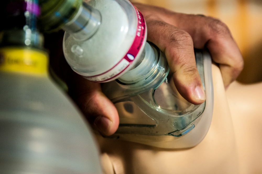 Stayin’ Alive: US, Estonian medics practice lifesaving techniques