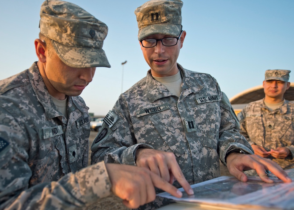 407th CA BN educates AMIA cadets