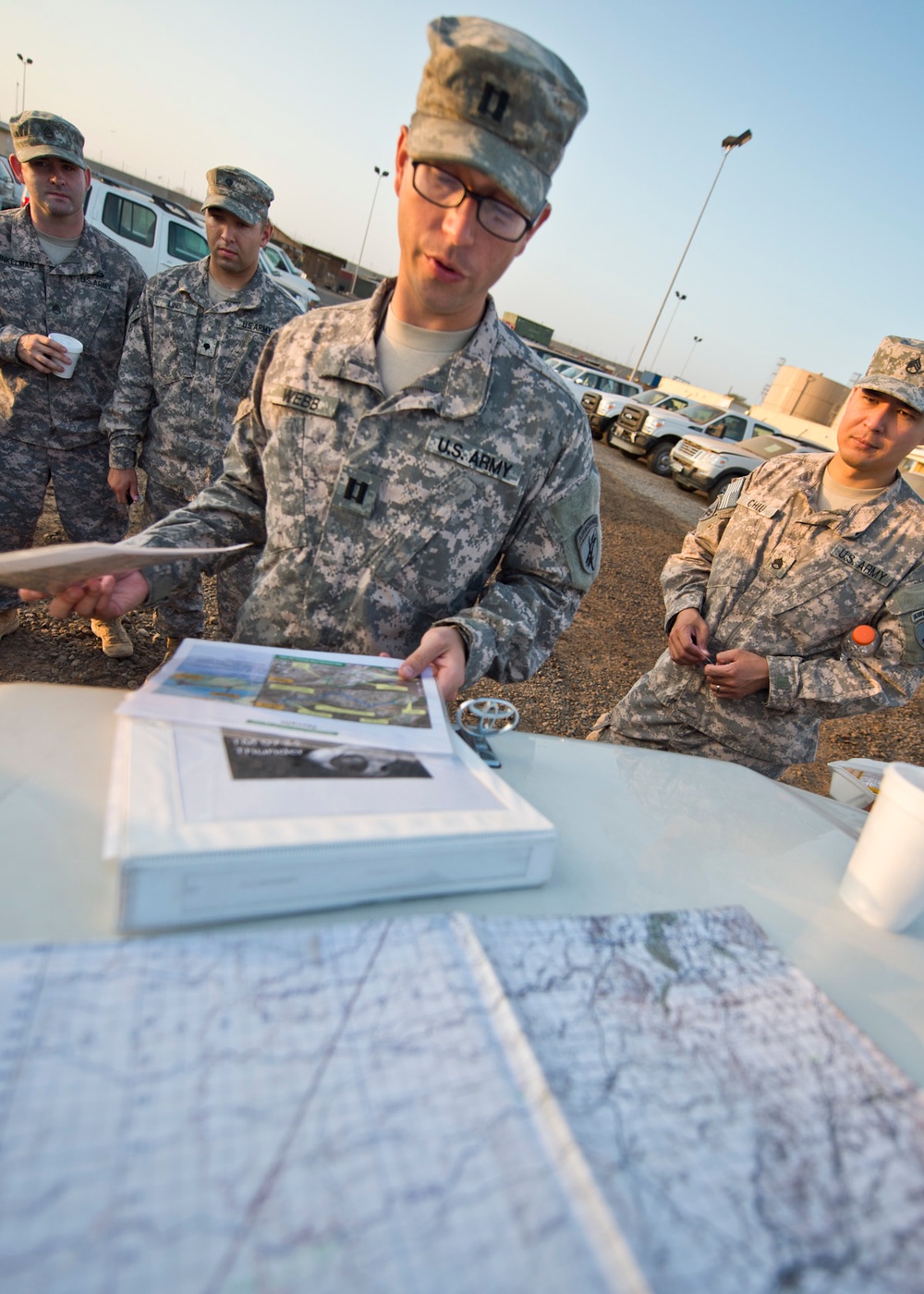 407th CA BN educates AMIA cadets